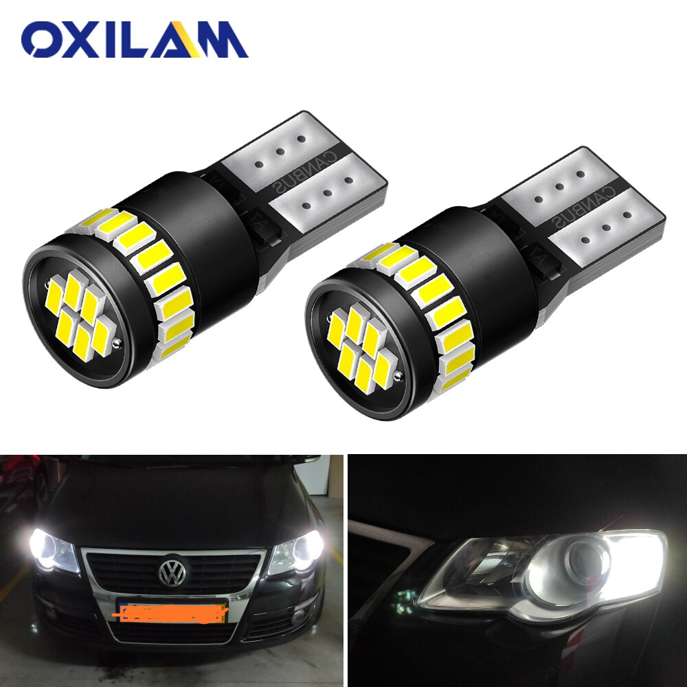 OXILAM-Canbus T10 W5W LED 3014 24-SMD  ġ ..